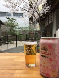 千代田ヴィレッジ桜とビール