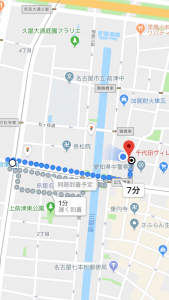 Google MAP千代田ヴィレッジアクセス